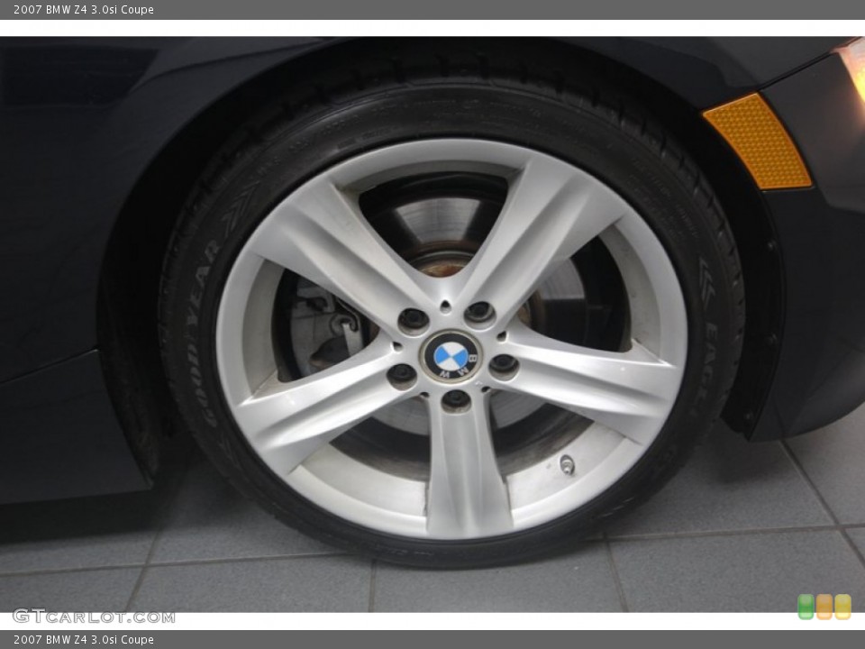 2007 BMW Z4 3.0si Coupe Wheel and Tire Photo #82141657