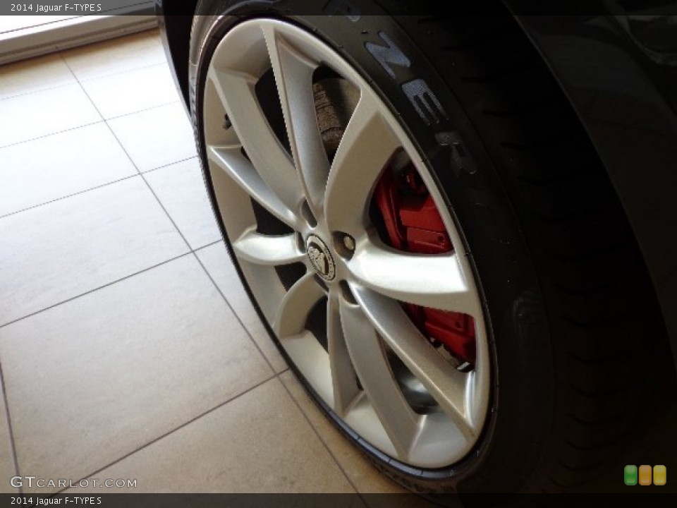 2014 Jaguar F-TYPE S Wheel and Tire Photo #82142908