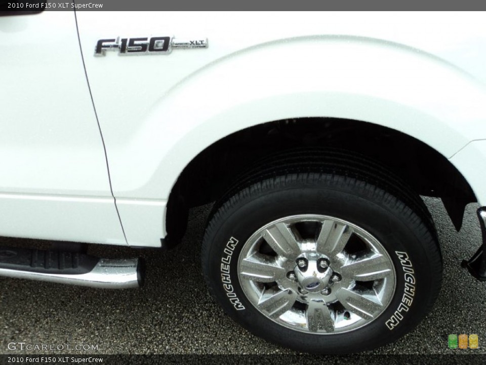 2010 Ford F150 XLT SuperCrew Wheel and Tire Photo #82144803