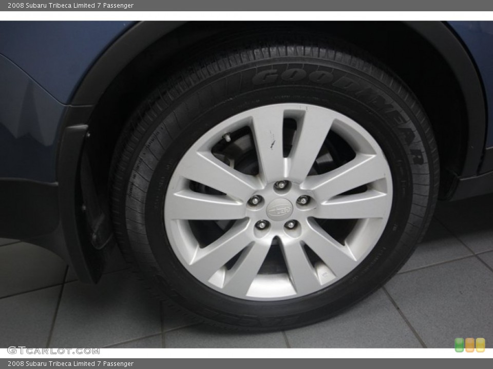 2008 Subaru Tribeca Limited 7 Passenger Wheel and Tire Photo #82148074