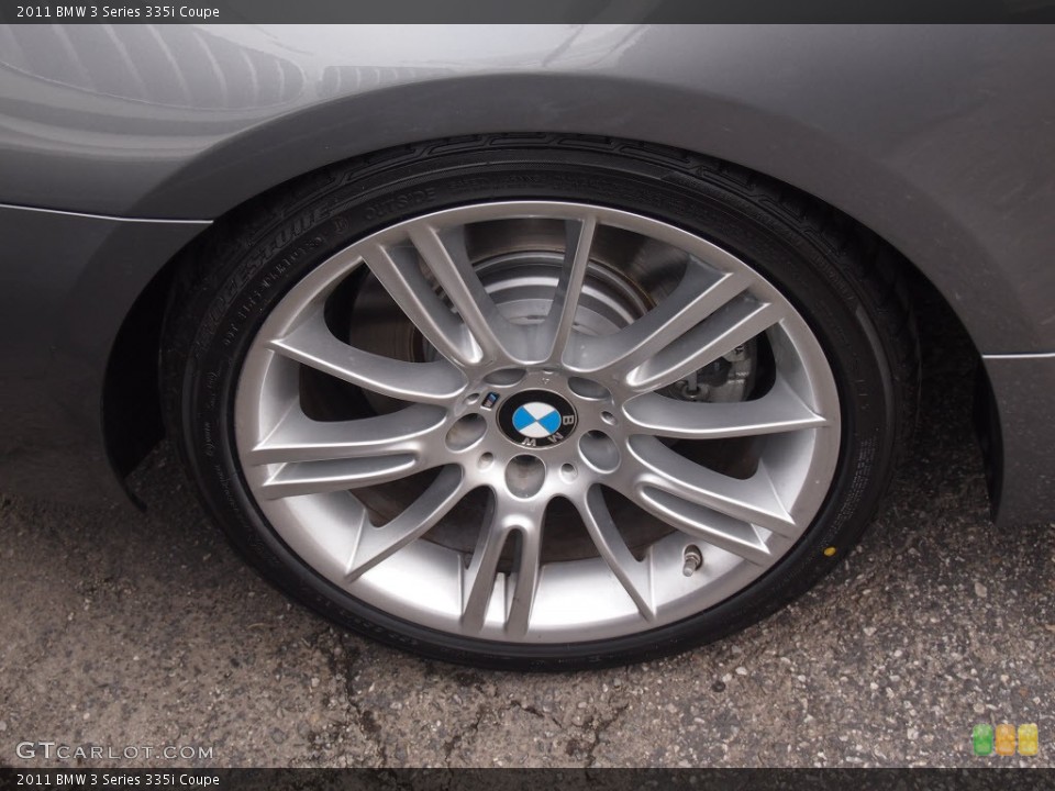 2011 BMW 3 Series 335i Coupe Wheel and Tire Photo #82149177