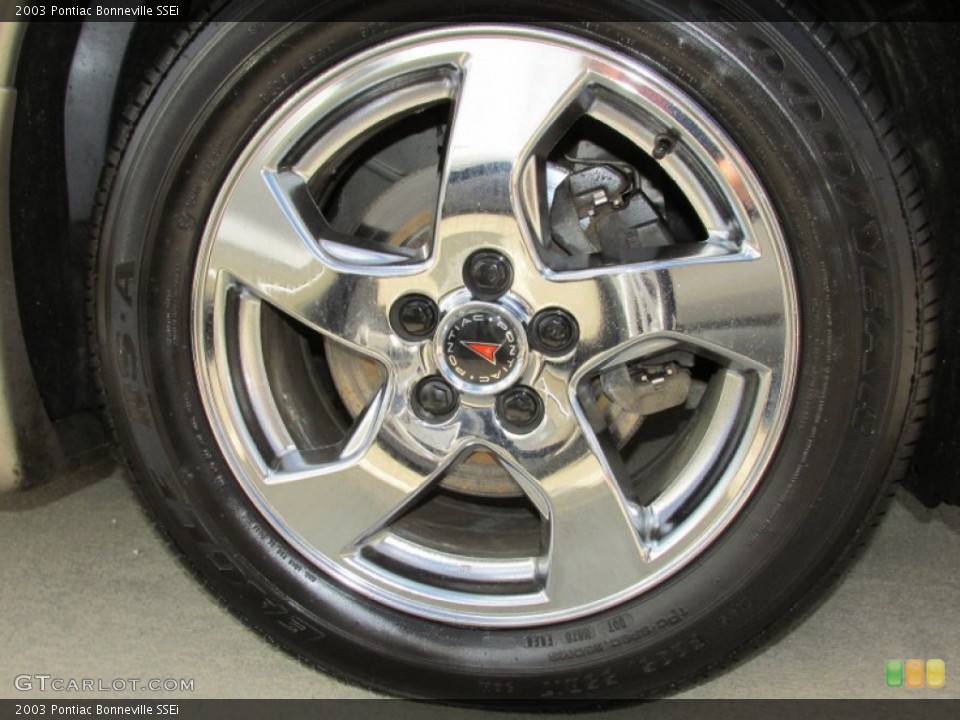 2003 Pontiac Bonneville SSEi Wheel and Tire Photo #82151885