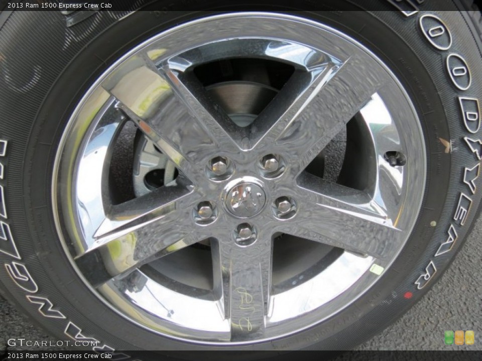 2013 Ram 1500 Express Crew Cab Wheel and Tire Photo #82156024