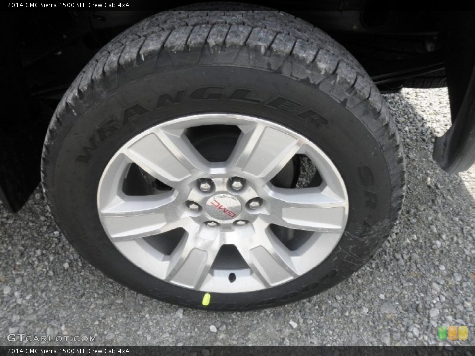 2014 GMC Sierra 1500 SLE Crew Cab 4x4 Wheel and Tire Photo #82164087
