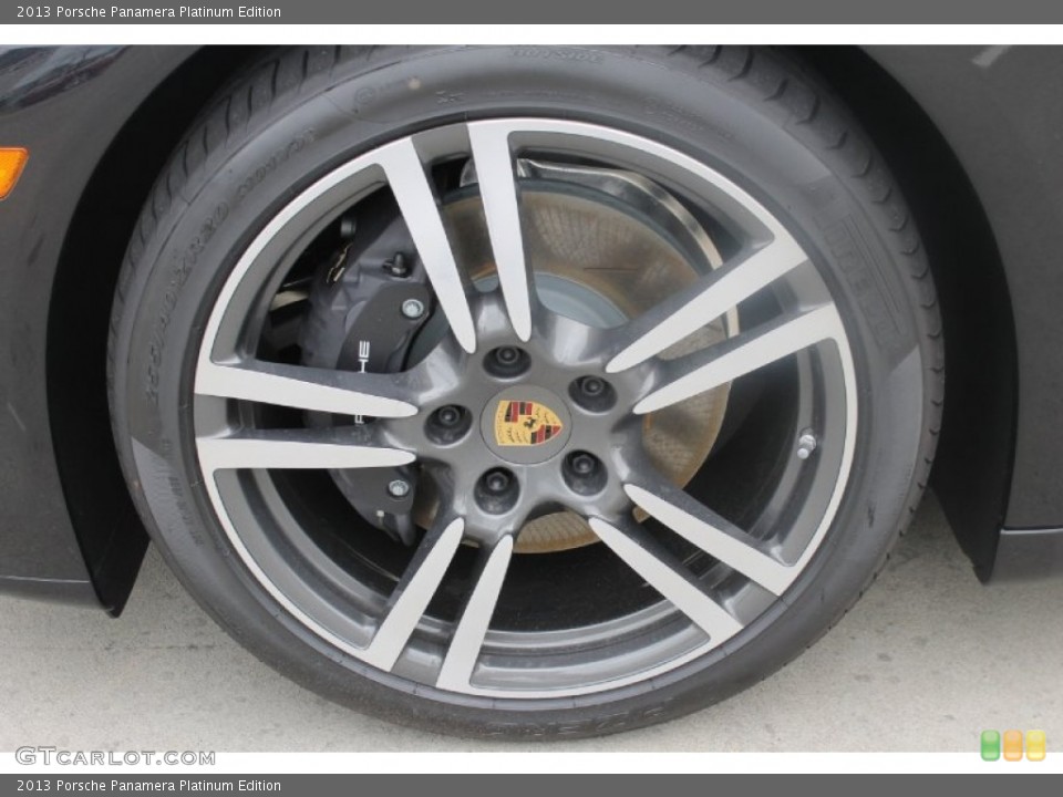 2013 Porsche Panamera Platinum Edition Wheel and Tire Photo #82164563