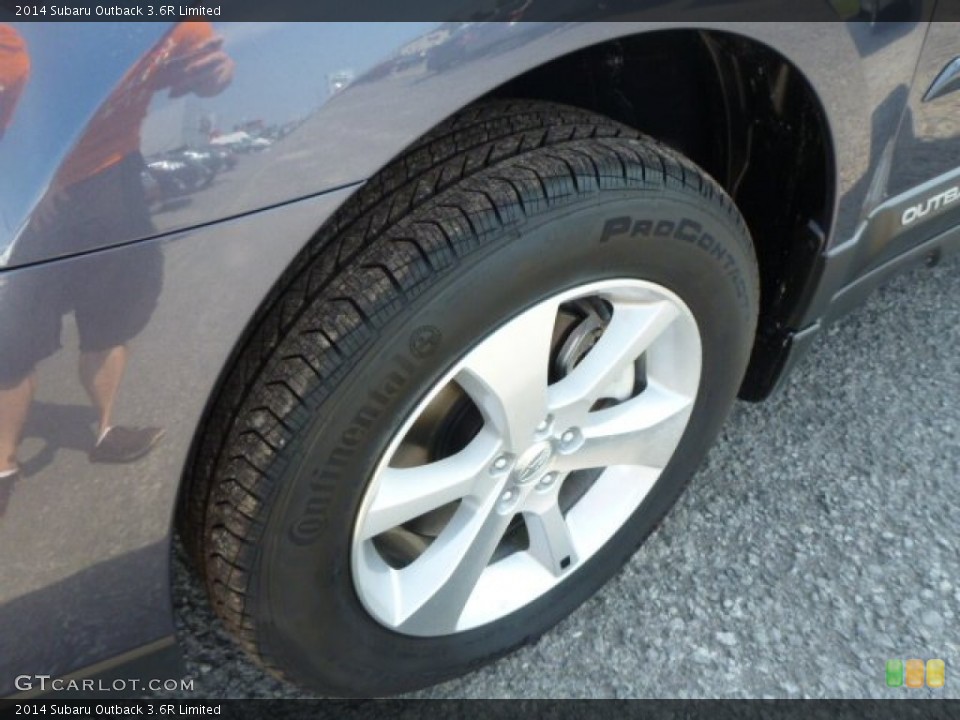 2014 Subaru Outback 3.6R Limited Wheel and Tire Photo #82165709