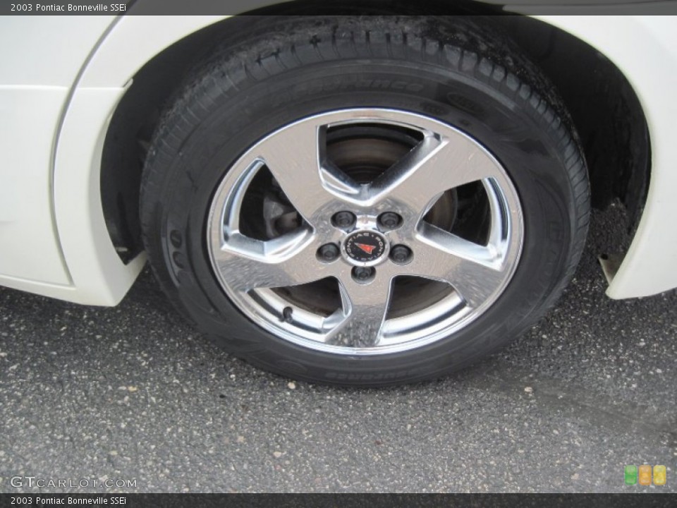 2003 Pontiac Bonneville SSEi Wheel and Tire Photo #82167483