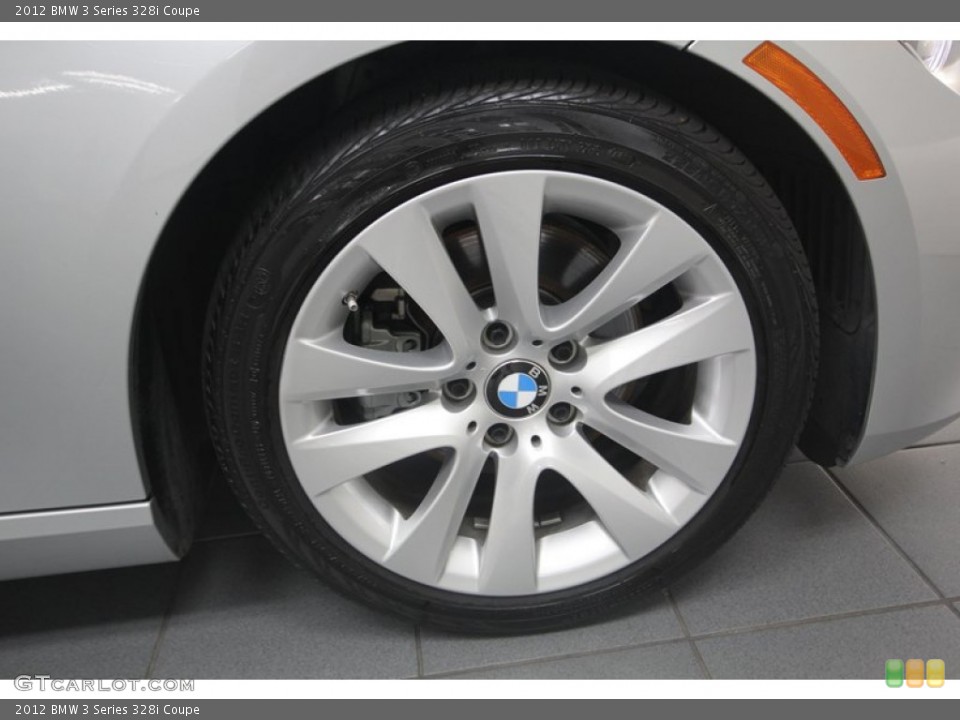2012 BMW 3 Series 328i Coupe Wheel and Tire Photo #82179182