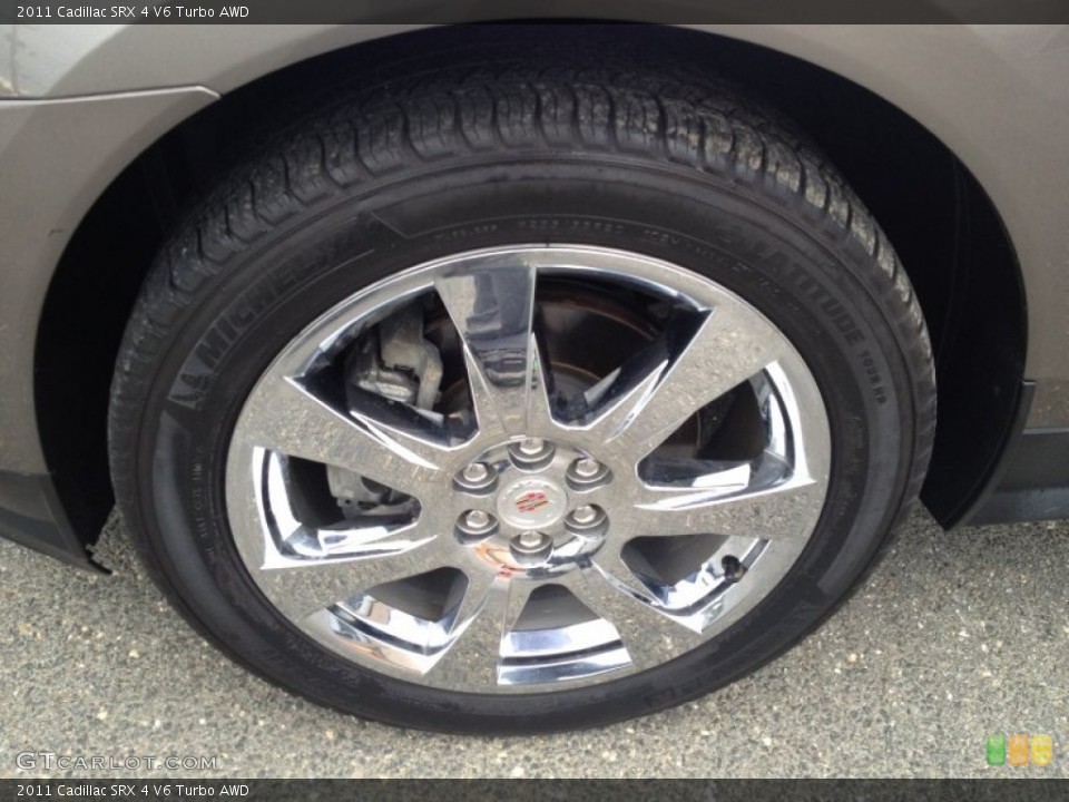 2011 Cadillac SRX 4 V6 Turbo AWD Wheel and Tire Photo #82182930