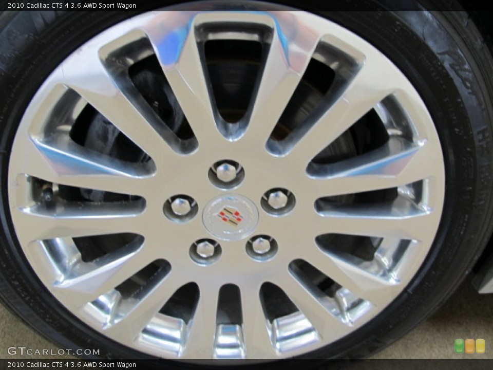 2010 Cadillac CTS 4 3.6 AWD Sport Wagon Wheel and Tire Photo #82184084