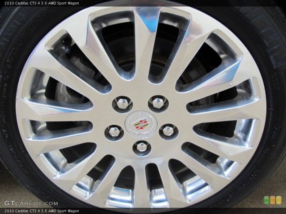 2010 Cadillac CTS 4 3.6 AWD Sport Wagon Wheel and Tire Photo #82184105