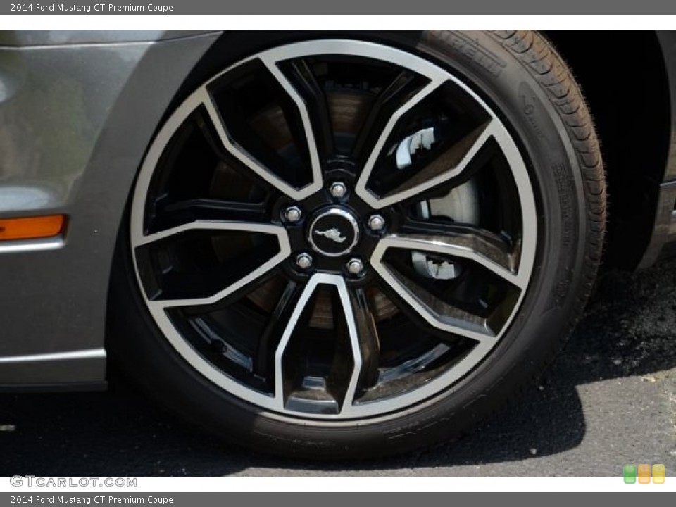 2014 Ford Mustang GT Premium Coupe Wheel and Tire Photo #82192757