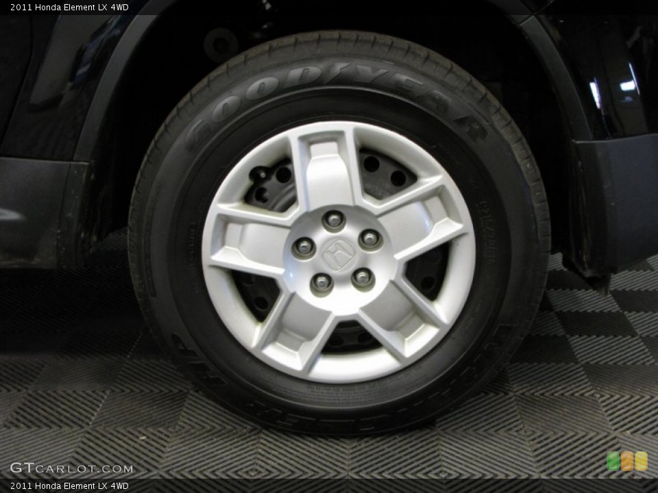 2011 Honda Element LX 4WD Wheel and Tire Photo #82208626