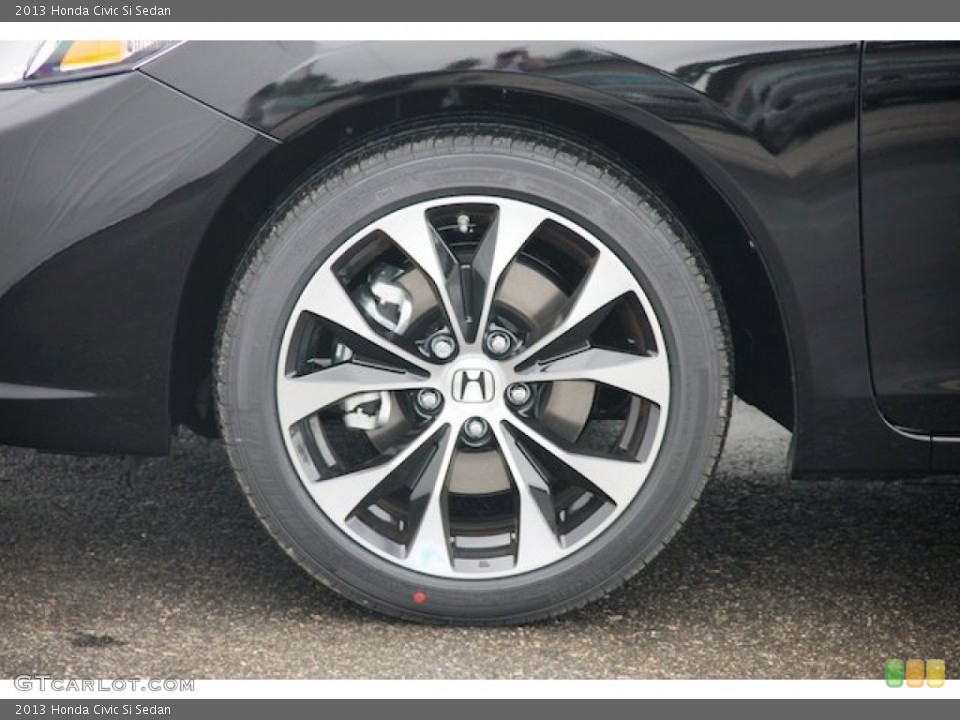 2013 Honda Civic Si Sedan Wheel and Tire Photo #82214919