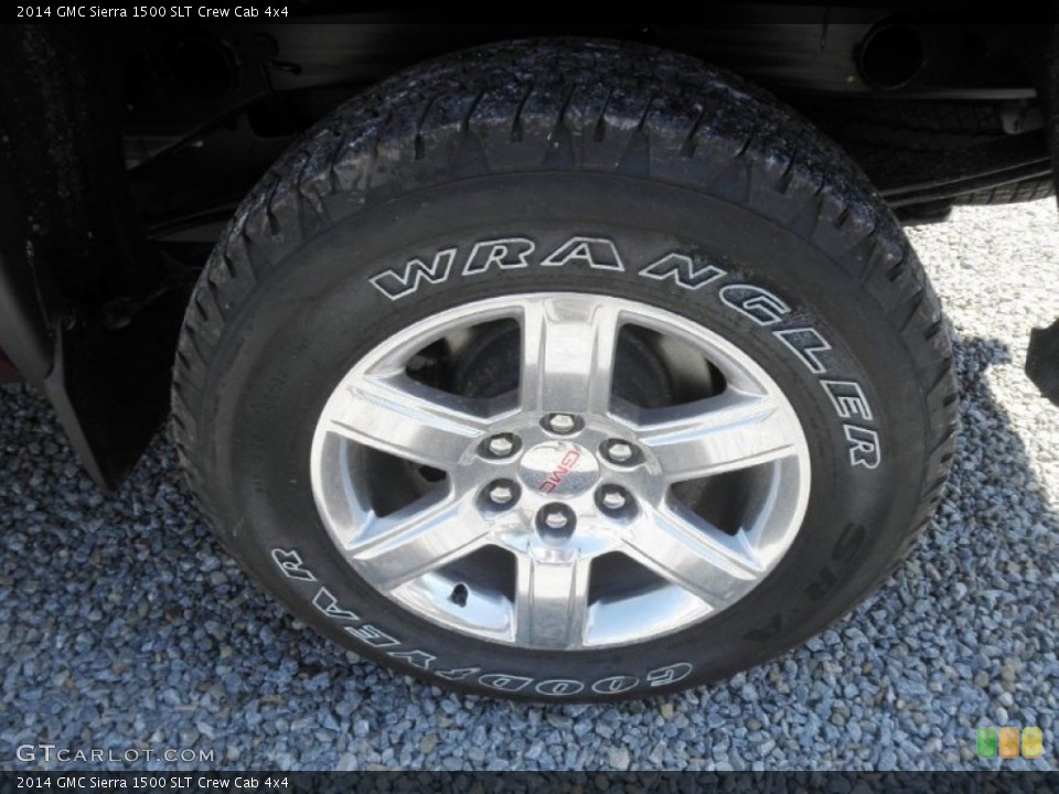 2014 GMC Sierra 1500 SLT Crew Cab 4x4 Wheel and Tire Photo #82217668