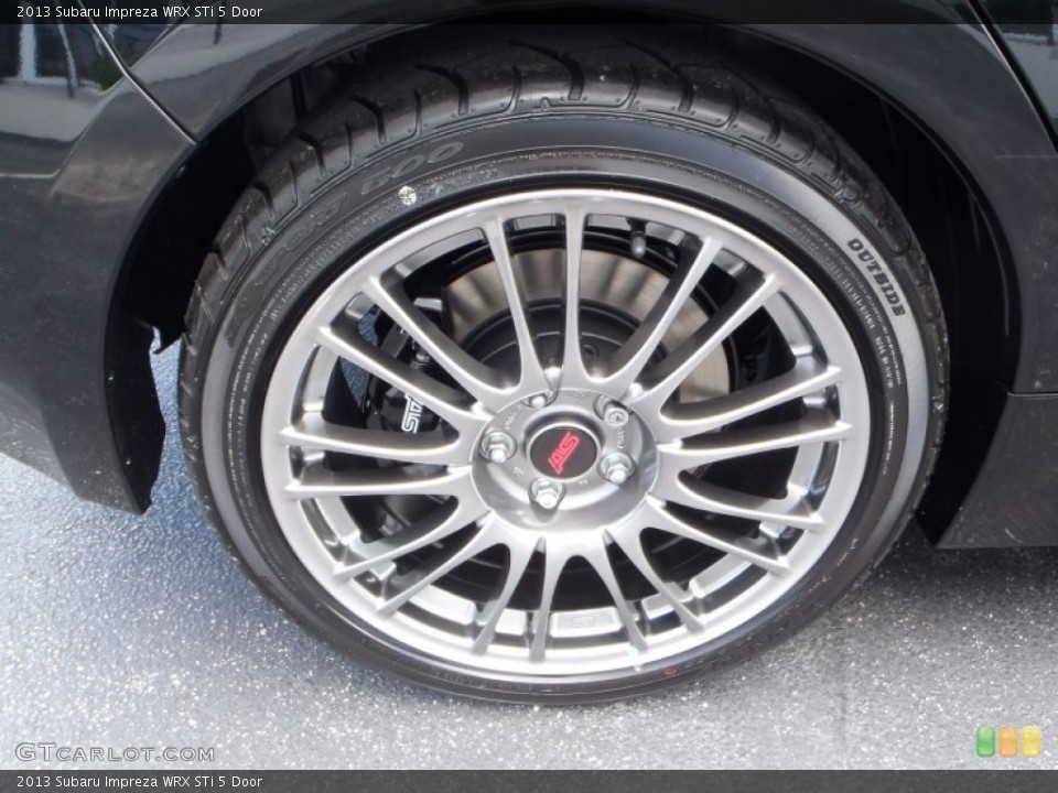 2013 Subaru Impreza WRX STi 5 Door Wheel and Tire Photo #82217934