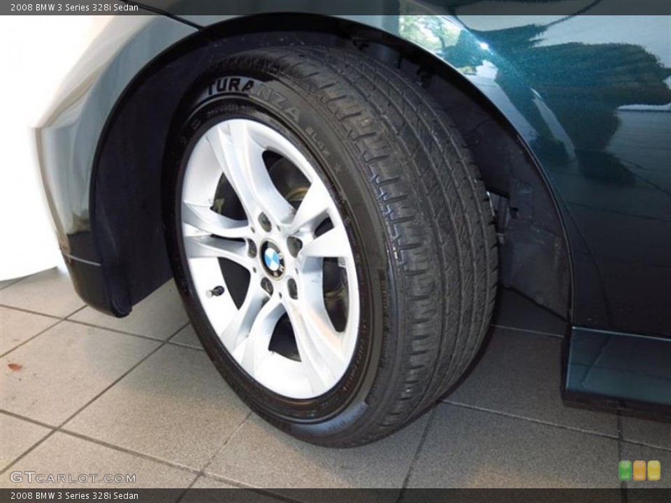 2008 BMW 3 Series 328i Sedan Wheel and Tire Photo #82221558