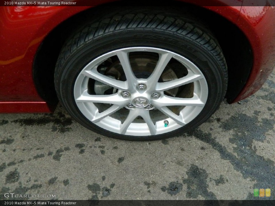 2010 Mazda MX-5 Miata Touring Roadster Wheel and Tire Photo #82222245
