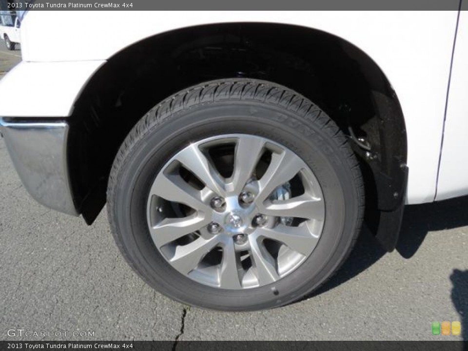 2013 Toyota Tundra Platinum CrewMax 4x4 Wheel and Tire Photo #82223937