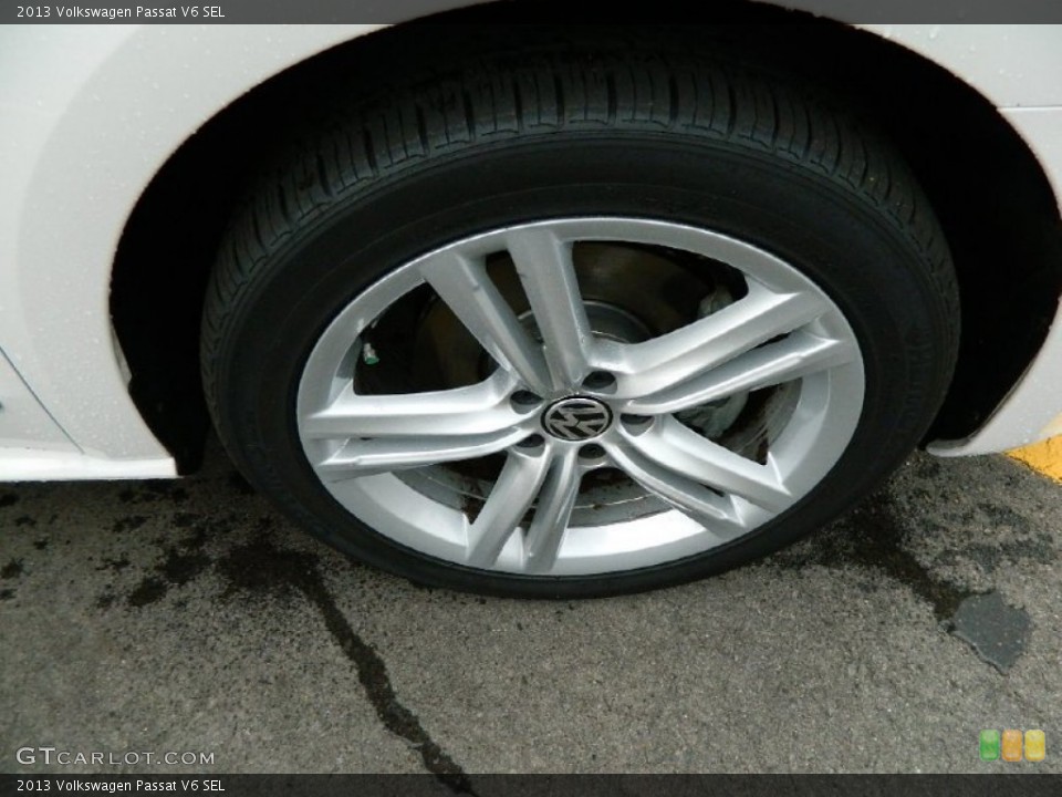 2013 Volkswagen Passat V6 SEL Wheel and Tire Photo #82225789