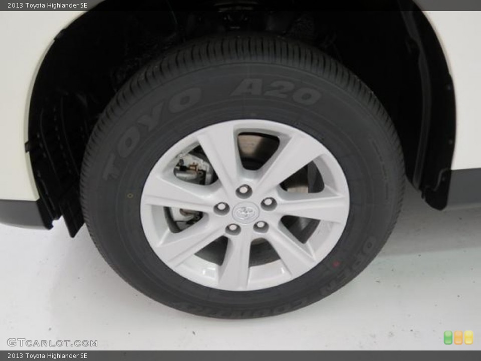 2013 Toyota Highlander SE Wheel and Tire Photo #82228318