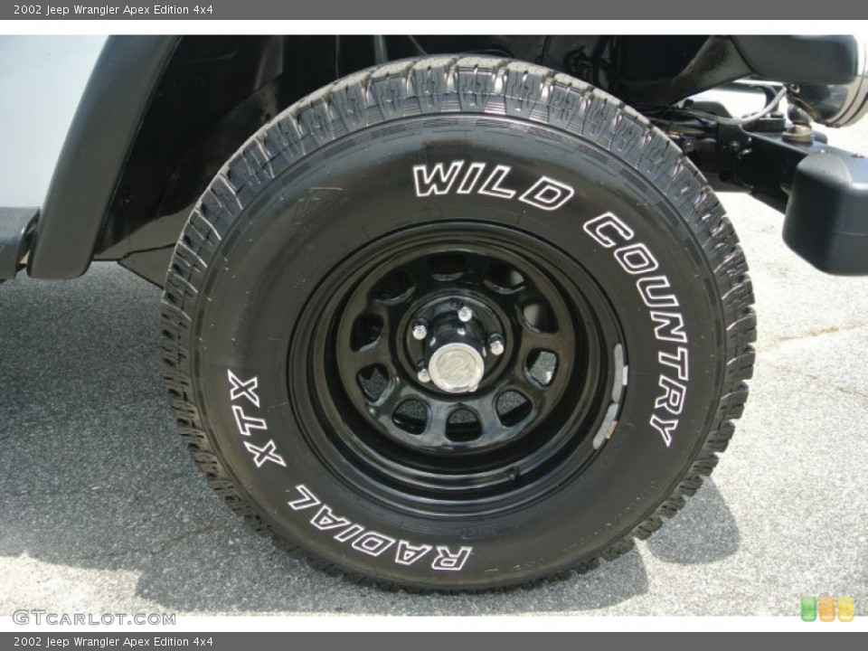 2002 Jeep Wrangler Custom Wheel and Tire Photo #82233606