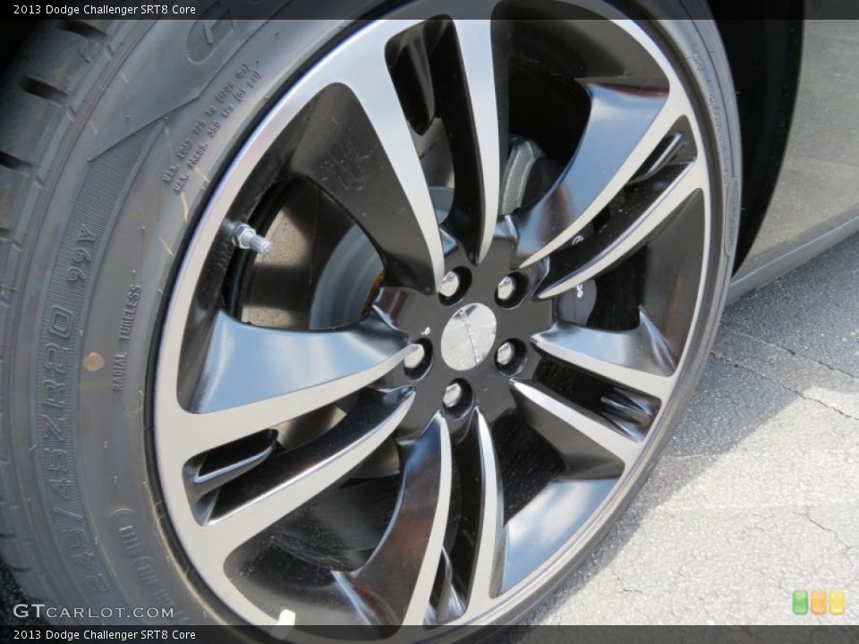 2013 Dodge Challenger SRT8 Core Wheel and Tire Photo #82240917