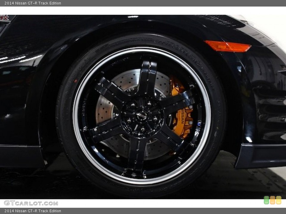 2014 Nissan GT-R Track Edition Wheel and Tire Photo #82241584