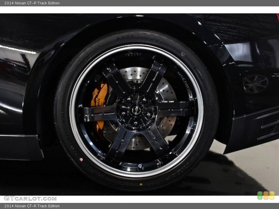 2014 Nissan GT-R Track Edition Wheel and Tire Photo #82241607