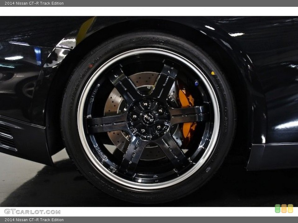 2014 Nissan GT-R Track Edition Wheel and Tire Photo #82241631