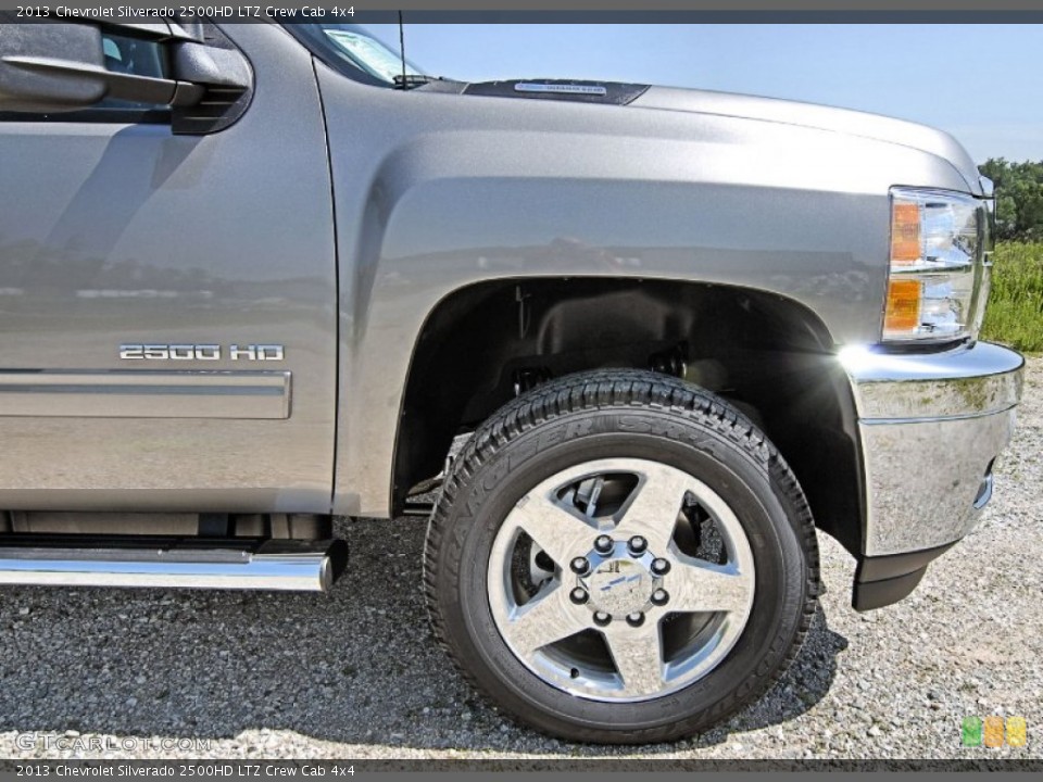 2013 Chevrolet Silverado 2500HD LTZ Crew Cab 4x4 Wheel and Tire Photo #82243356