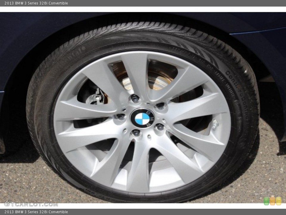2013 BMW 3 Series 328i Convertible Wheel and Tire Photo #82243998