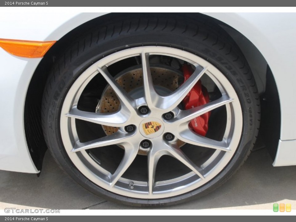 2014 Porsche Cayman S Wheel and Tire Photo #82245136