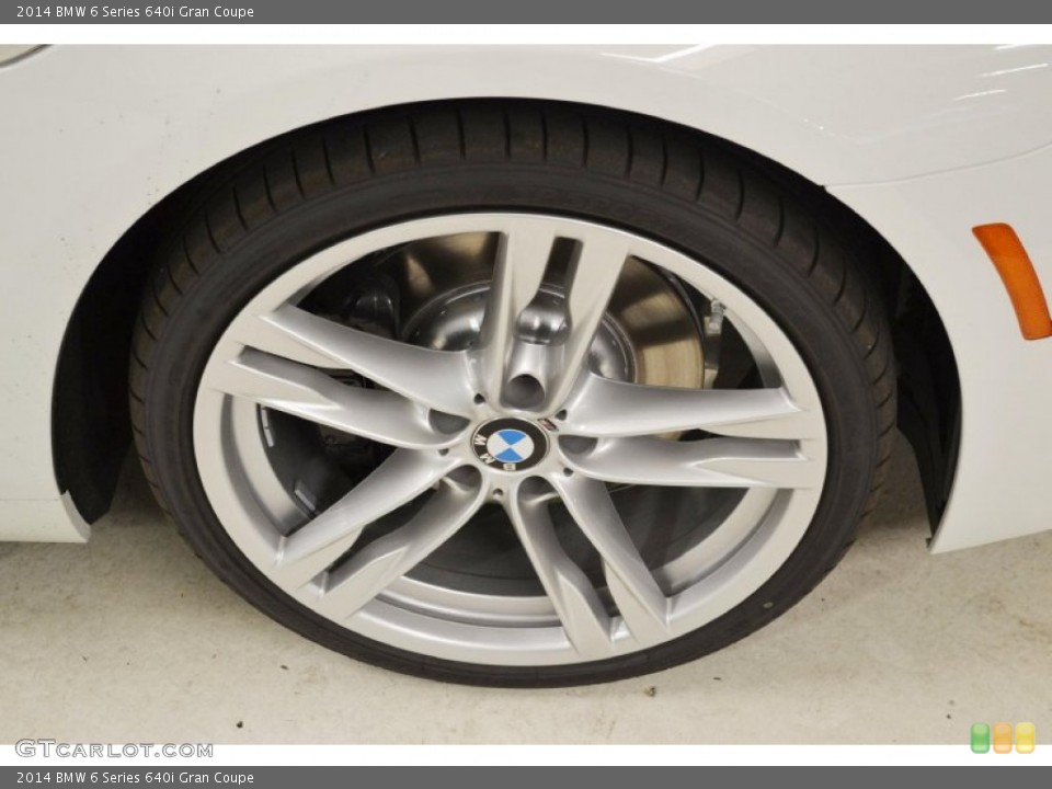 2014 BMW 6 Series 640i Gran Coupe Wheel and Tire Photo #82249705