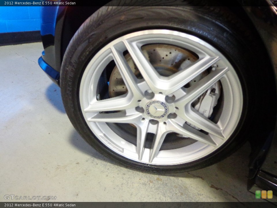 2012 Mercedes-Benz E 550 4Matic Sedan Wheel and Tire Photo #82250187
