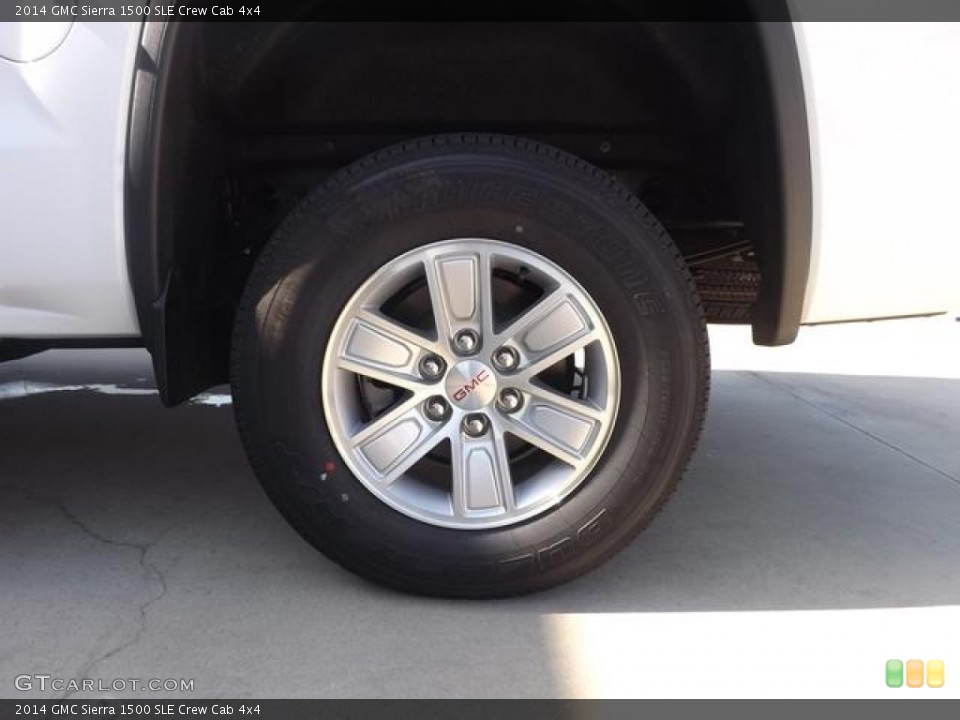 2014 GMC Sierra 1500 SLE Crew Cab 4x4 Wheel and Tire Photo #82262235