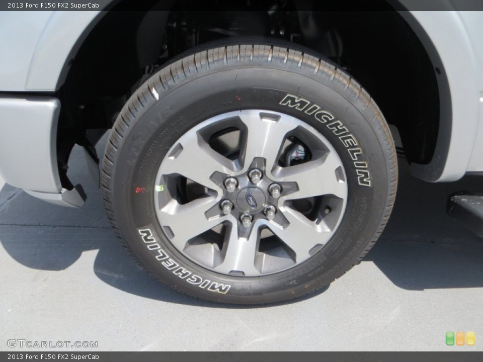 2013 Ford F150 FX2 SuperCab Wheel and Tire Photo #82262298