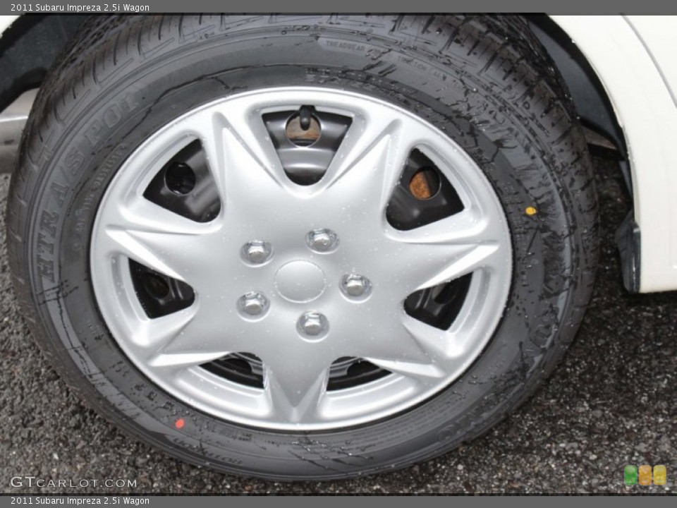 2011 Subaru Impreza 2.5i Wagon Wheel and Tire Photo #82264317