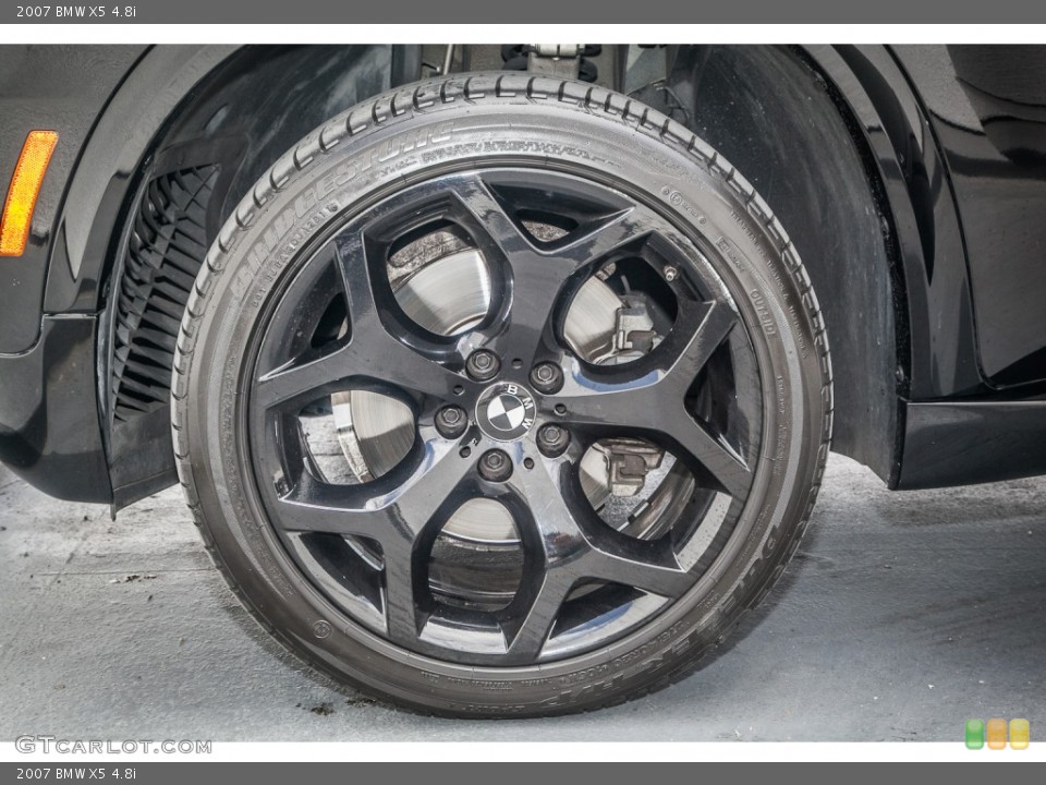 2007 BMW X5 4.8i Wheel and Tire Photo #82264398
