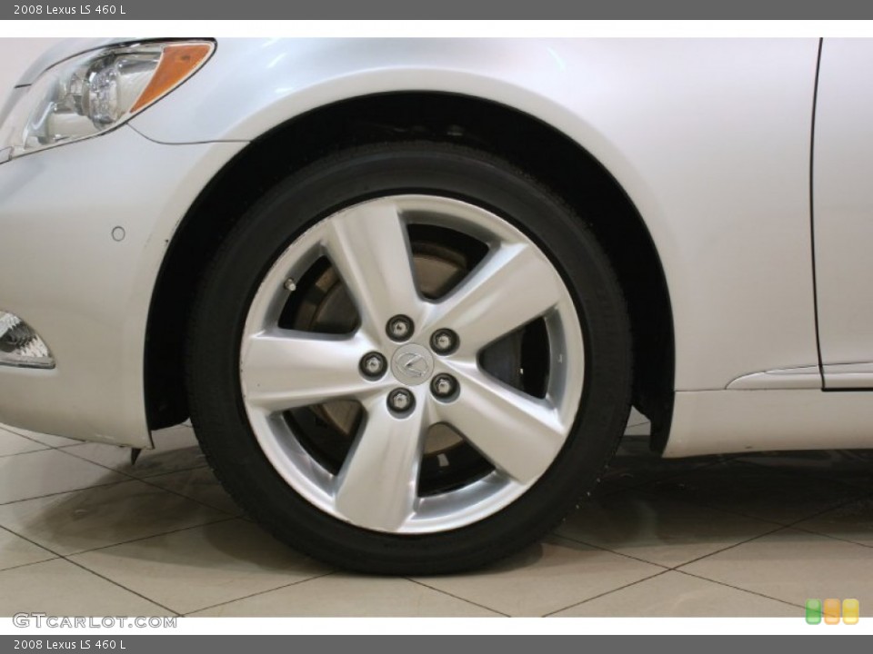 2008 Lexus LS 460 L Wheel and Tire Photo #82267035