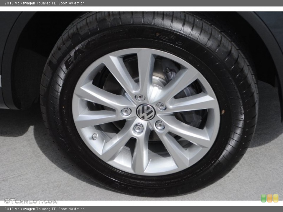 2013 Volkswagen Touareg TDI Sport 4XMotion Wheel and Tire Photo #82283672