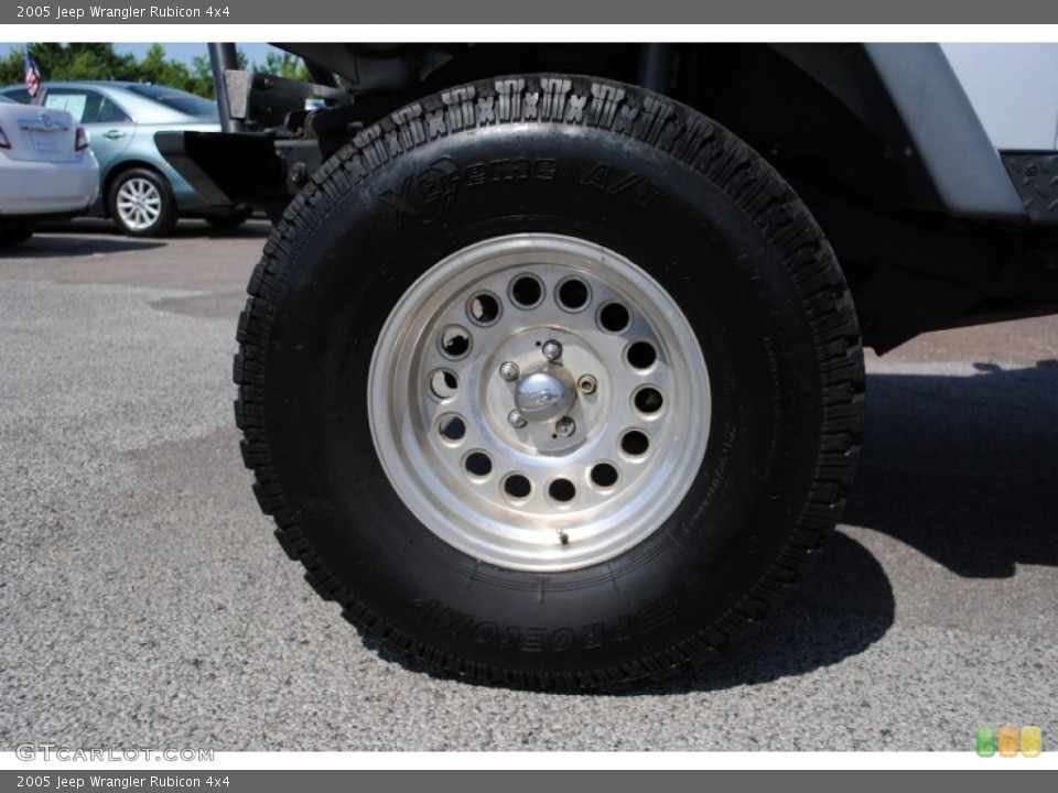2005 Jeep Wrangler Custom Wheel and Tire Photo #82286927