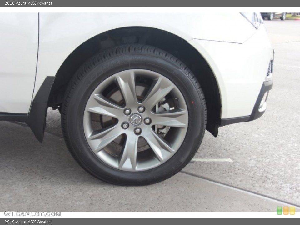 2010 Acura MDX Advance Wheel and Tire Photo #82289996