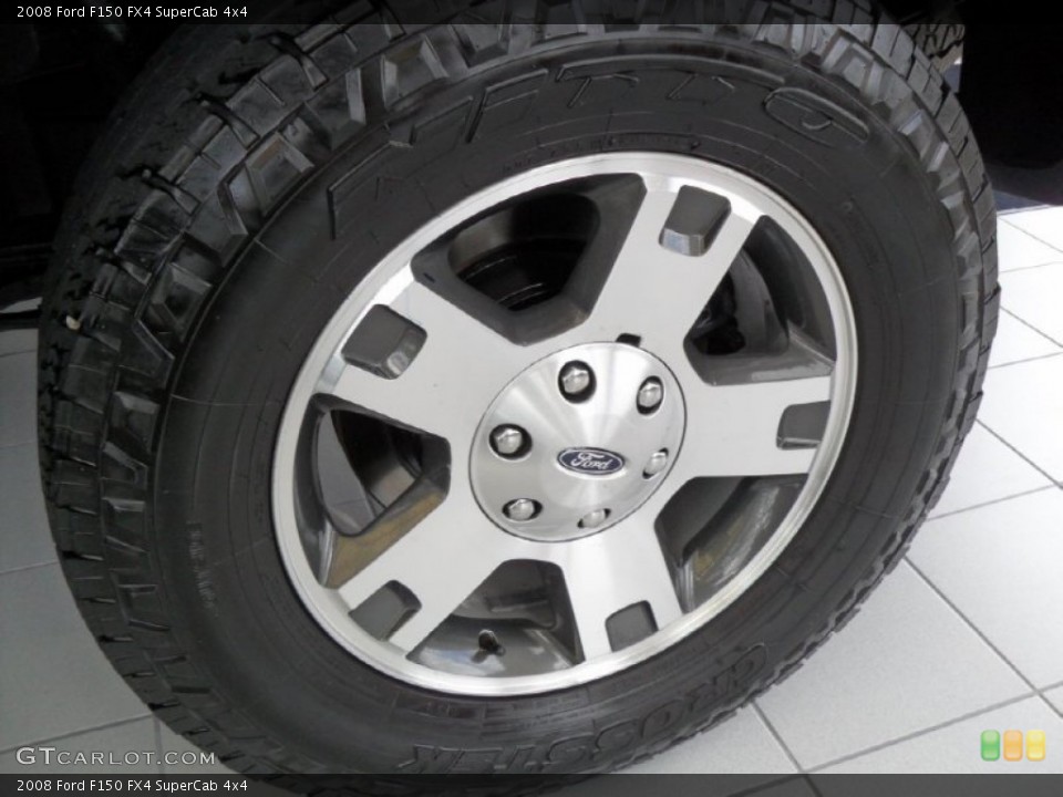 2008 Ford F150 FX4 SuperCab 4x4 Wheel and Tire Photo #82307010