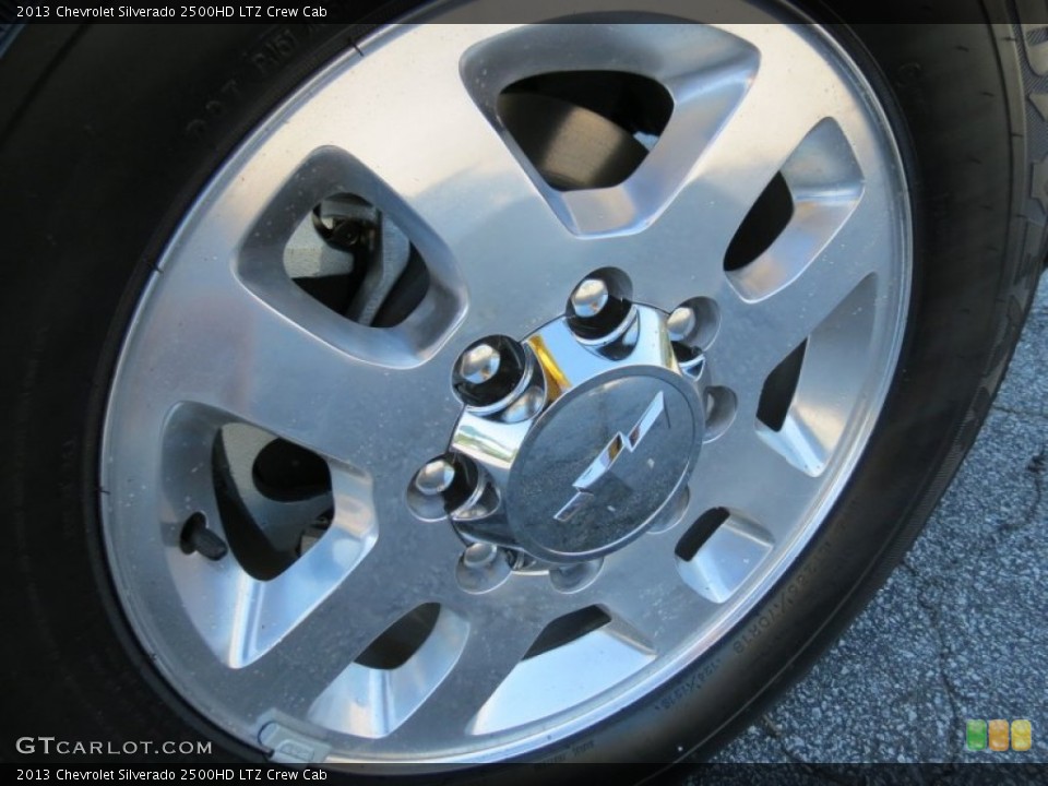 2013 Chevrolet Silverado 2500HD LTZ Crew Cab Wheel and Tire Photo #82315862
