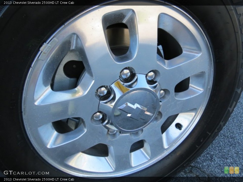 2013 Chevrolet Silverado 2500HD LT Crew Cab Wheel and Tire Photo #82316282
