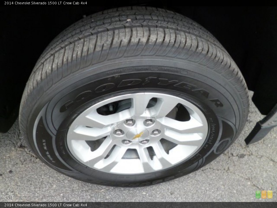 2014 Chevrolet Silverado 1500 LT Crew Cab 4x4 Wheel and Tire Photo #82318412