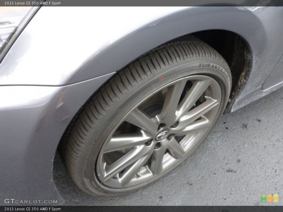 2013 Lexus GS 350 AWD F Sport Wheel and Tire Photo #82318768