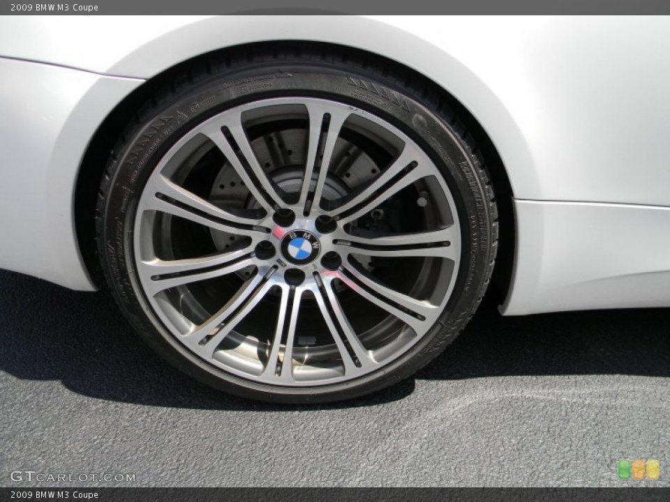 2009 BMW M3 Coupe Wheel and Tire Photo #82321898