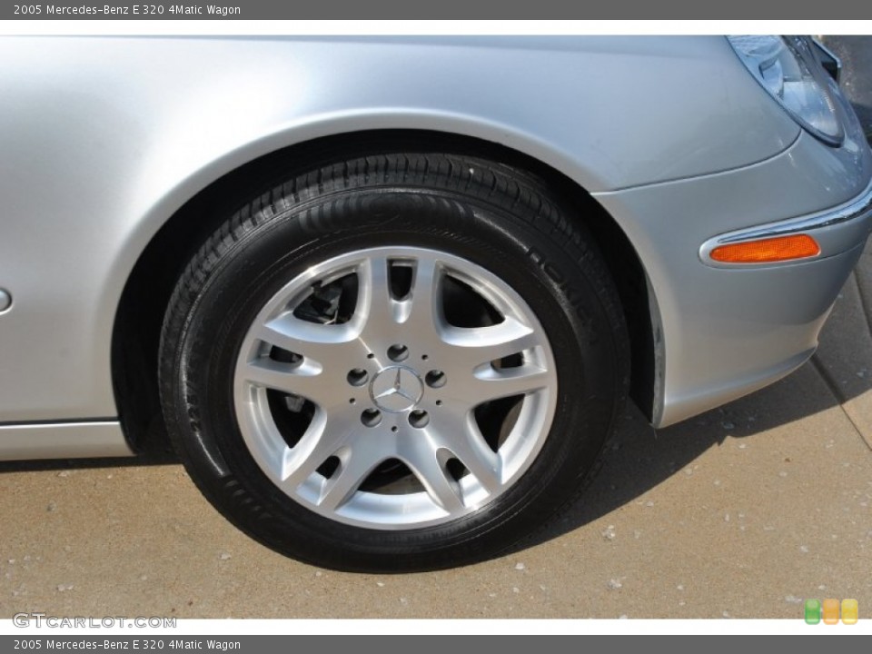 2005 Mercedes-Benz E 320 4Matic Wagon Wheel and Tire Photo #82322396